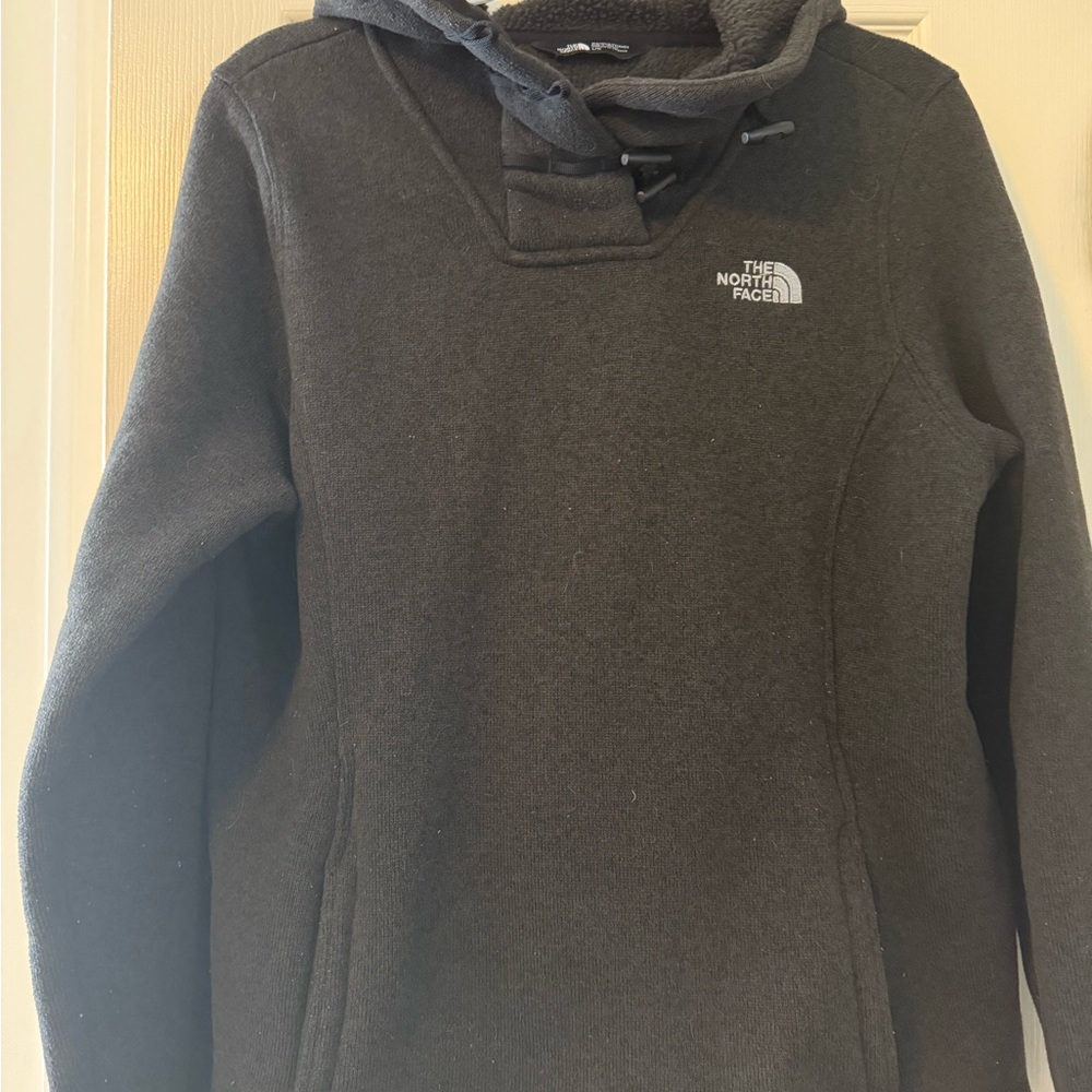 The North Face Charcoal Fleece Hoodie